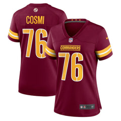 Sam Cosmi Washington Commanders Women's Game Jersey Burgundy | Nike for Sale