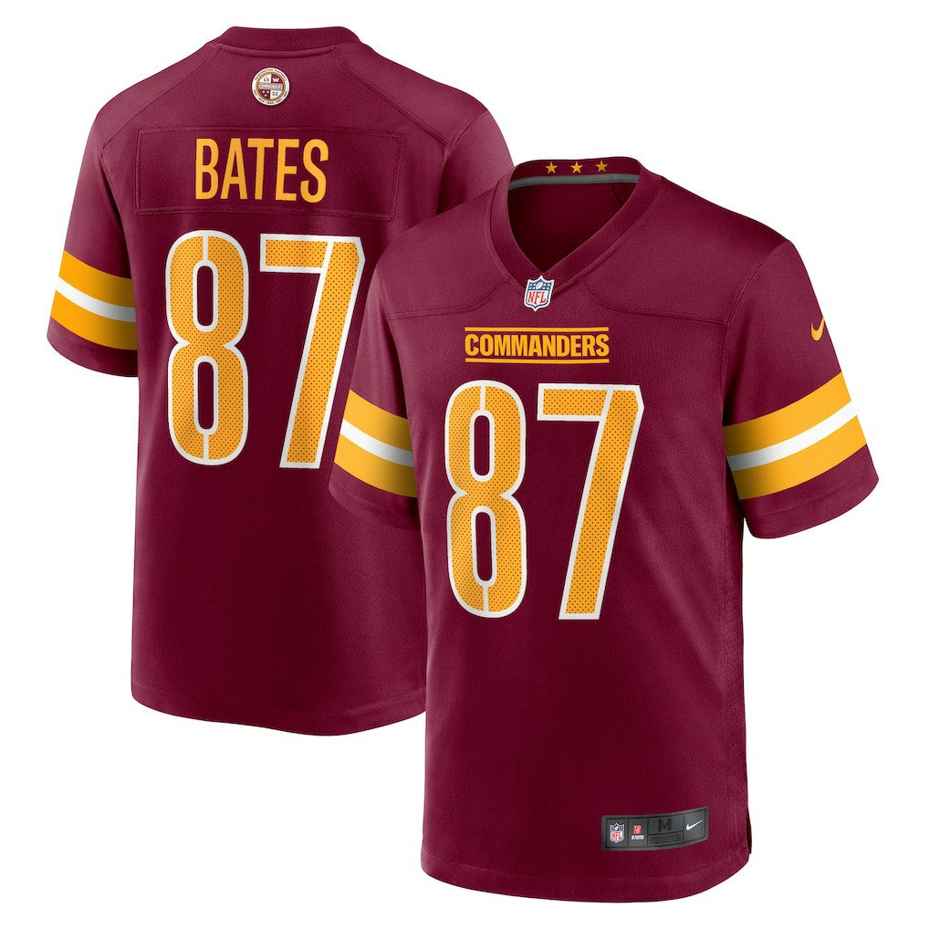 John Bates Washington Commanders Game Jersey Burgundy | Nike for Sale