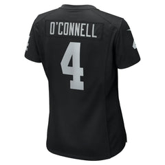 Aidan O'Connell Las Vegas Raiders Women's Game Jersey Black | Nike for Sale