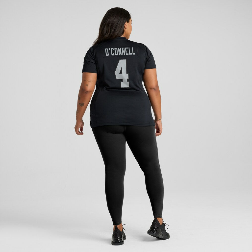 Aidan O'Connell Las Vegas Raiders Women's Game Jersey Black | Nike for Sale