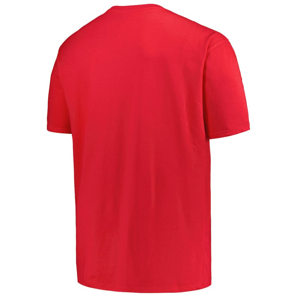 Florida Panthers Profile Big & Tall Arch Over Logo T-Shirt - Red - NHL