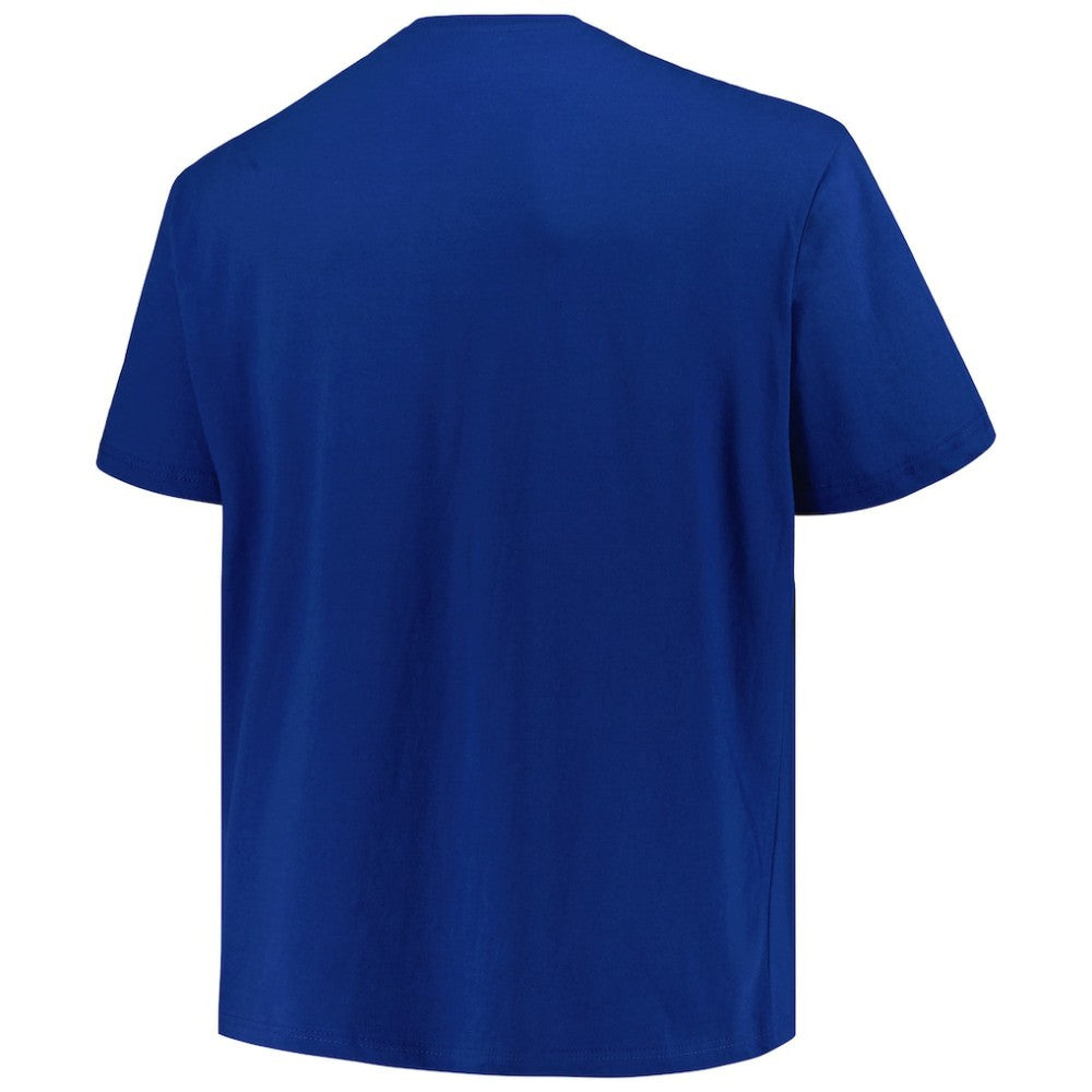 New York Rangers Profile Big & Tall Arch Over Logo T-Shirt - Blue - NHL