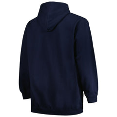 Seattle Kraken Profile Big & Tall Arch Over Logo Pullover Hoodie - Deep Sea Blue - NHL