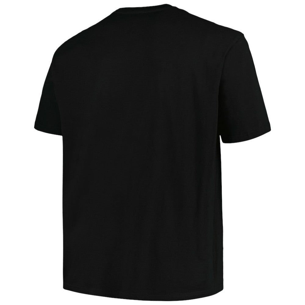 Boston Bruins Profile Big & Tall Arch Over Logo T-Shirt - Black - NHL
