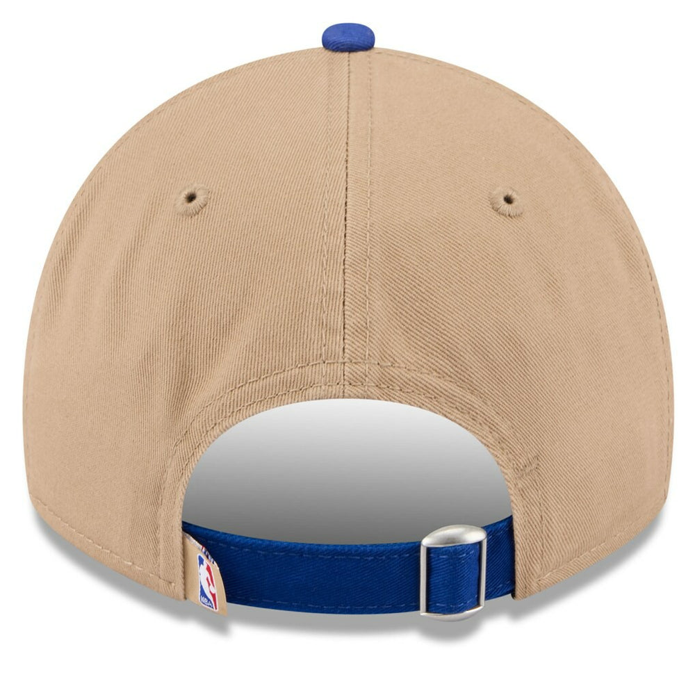Philadelphia 76ers 2024 NBA Draft 9TWENTY Adjustable Hat Tan/Royal - NBA