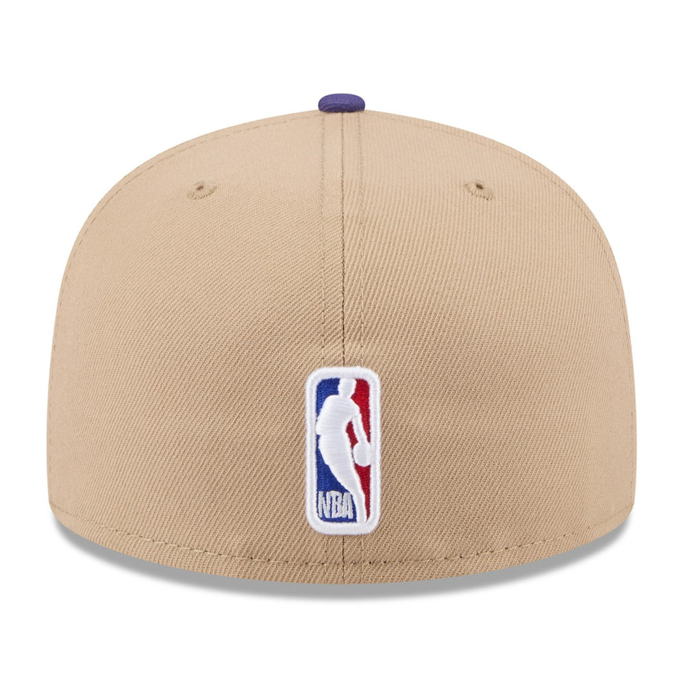 Phoenix Suns 2024 NBA Draft 59FIFTY Fitted Hat Tan/Purple - NBA