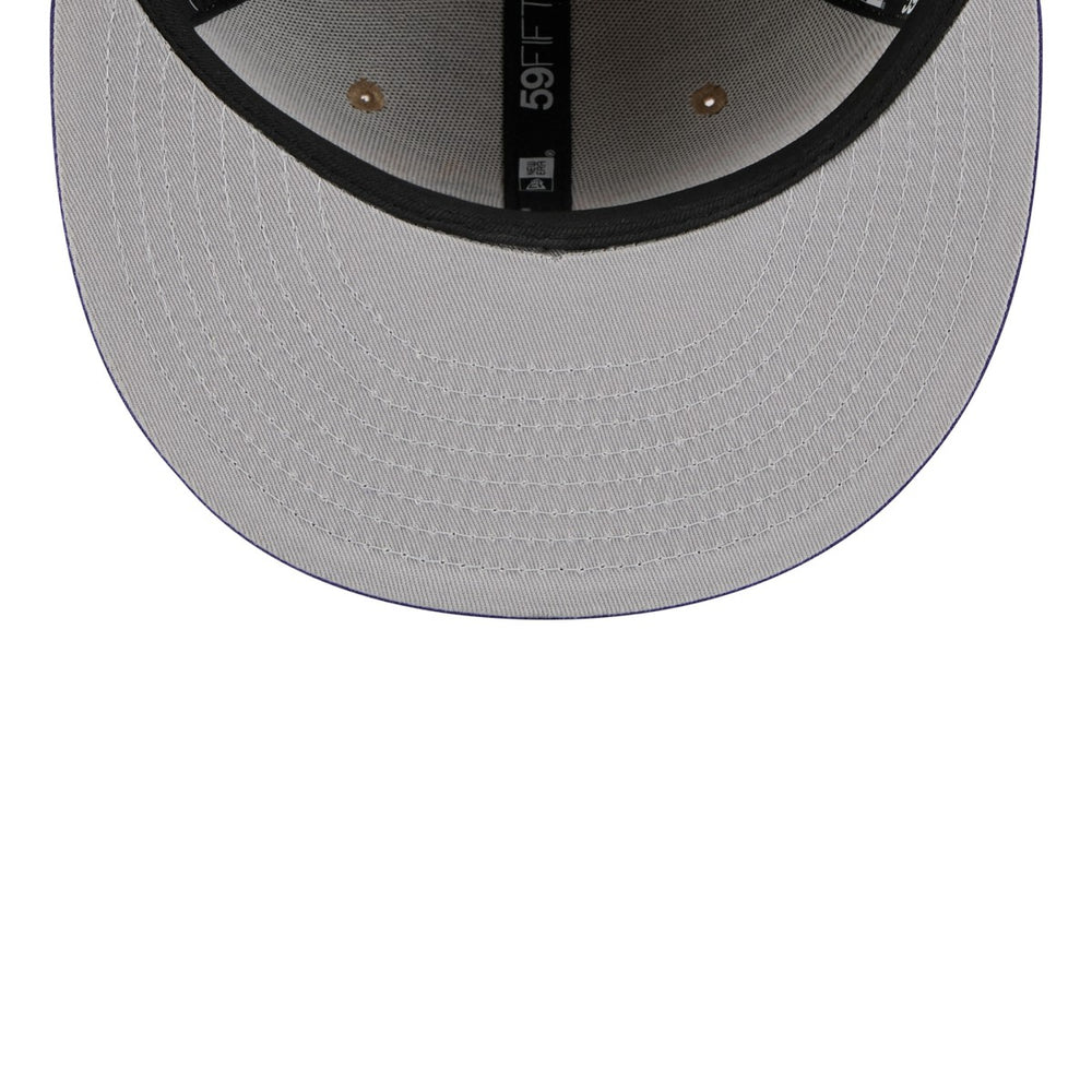 Phoenix Suns 2024 NBA Draft 59FIFTY Fitted Hat Tan/Purple - NBA