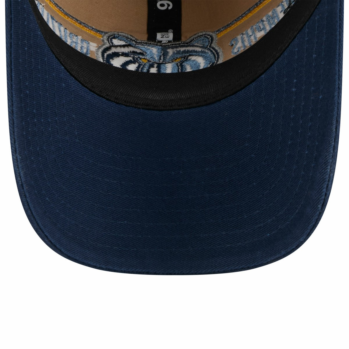 Memphis Grizzlies 2024 NBA Draft 9TWENTY Adjustable Hat Tan/Navy - NBA