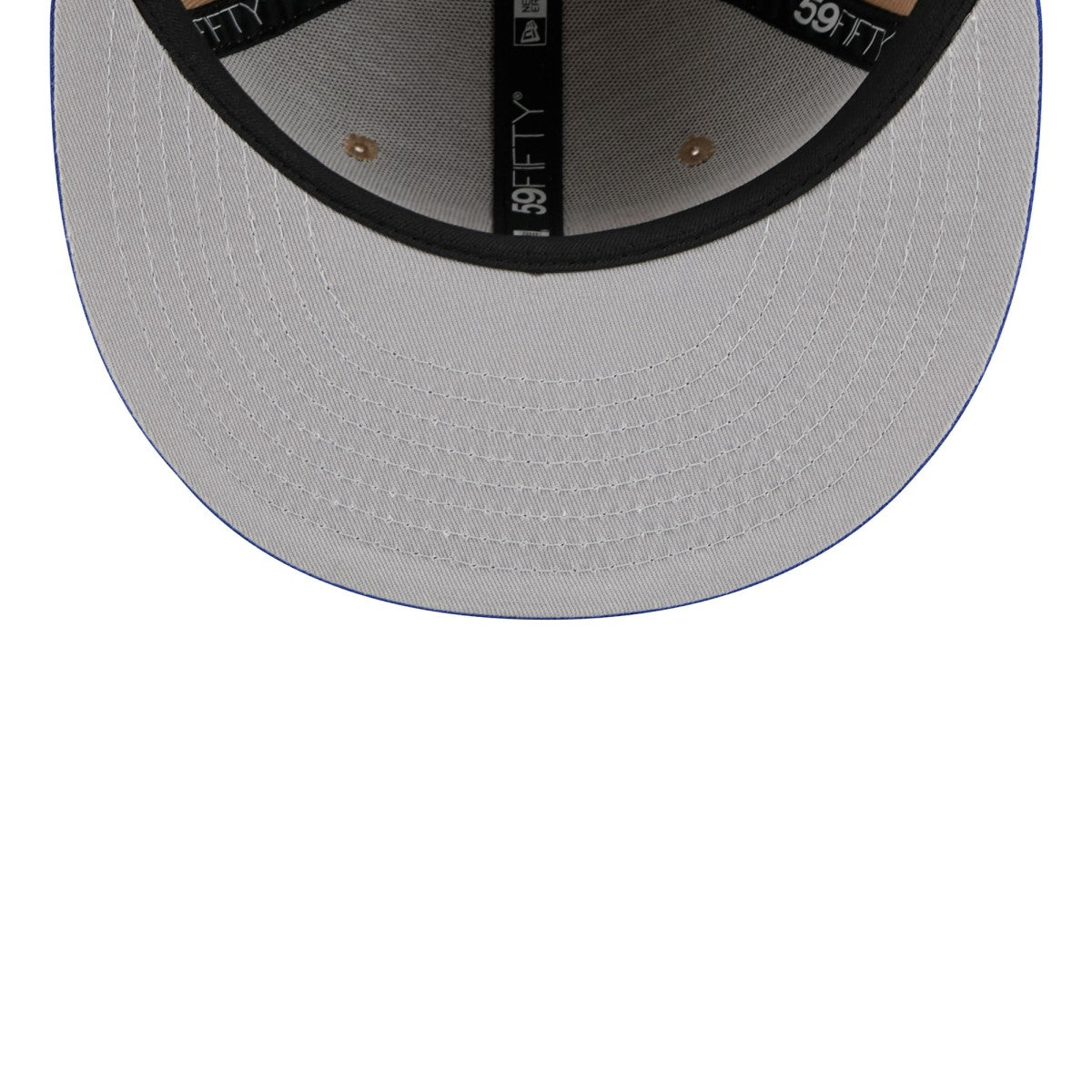 New York Knicks 2024 NBA Draft 59FIFTY Fitted Hat Tan/Blue - NBA