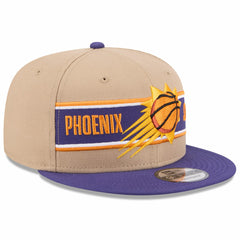 Phoenix Suns 2024 NBA Draft 9FIFTY Snapback Hat Tan/Purple - NBA