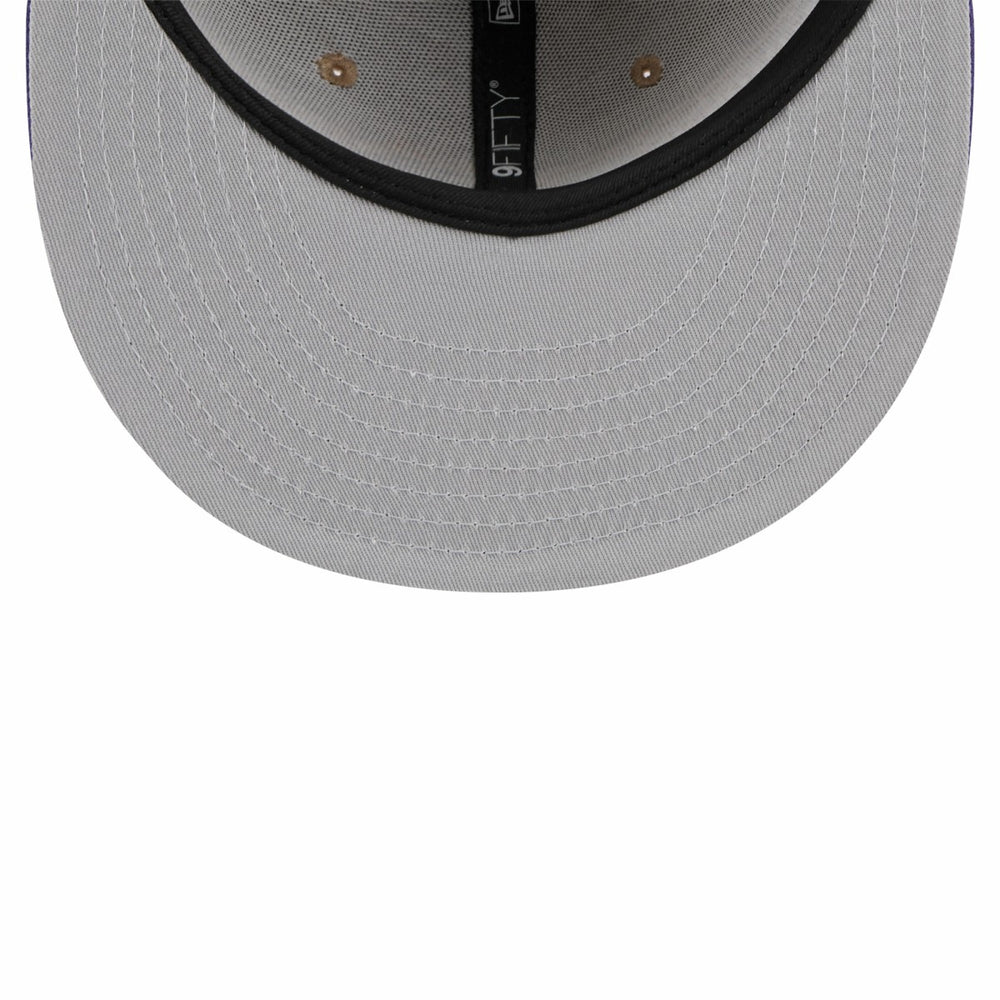 Phoenix Suns 2024 NBA Draft 9FIFTY Snapback Hat Tan/Purple - NBA