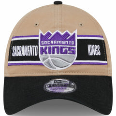 Sacramento Kings 2024 NBA Draft 9TWENTY Adjustable Hat Tan/Black - NBA