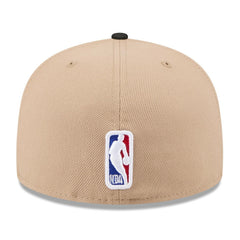 Brooklyn Nets 2024 NBA Draft 59FIFTY Fitted Hat Tan/Black - NBA