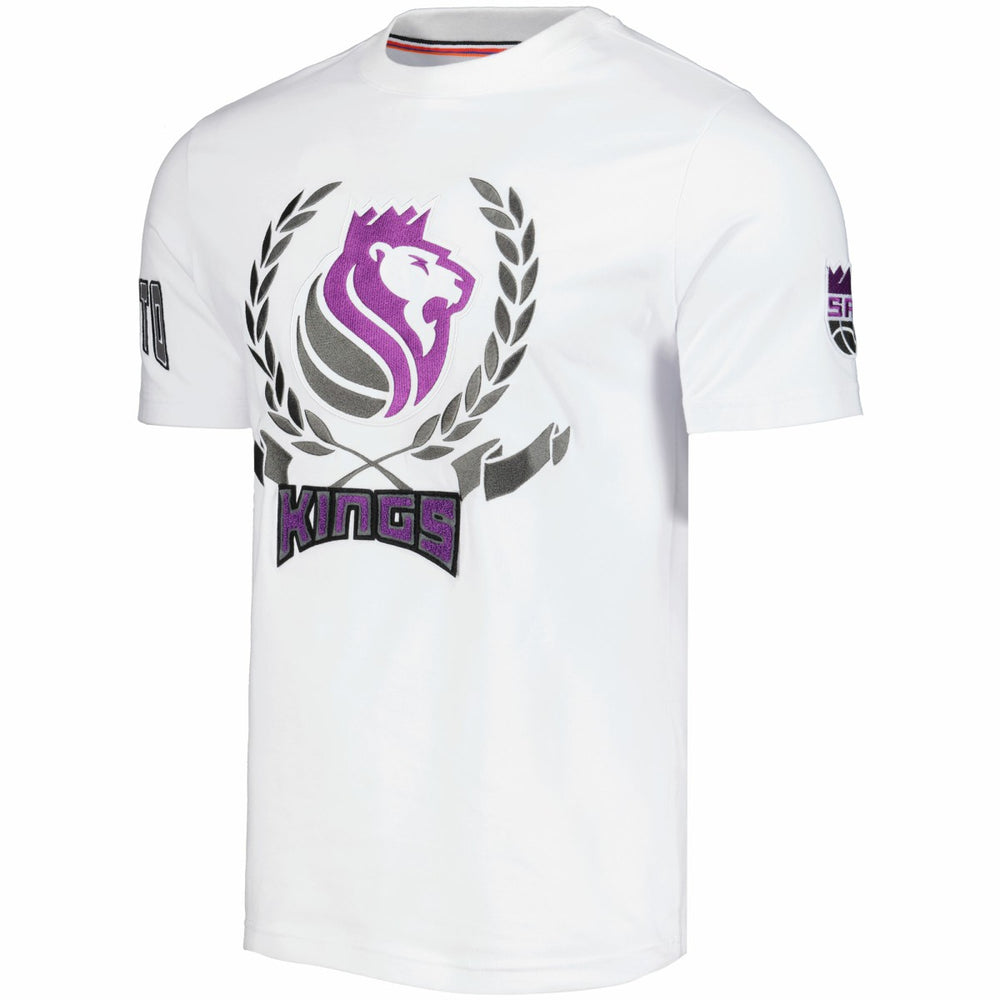 Sacramento Kings FISLL Unisex Heritage Crest T-Shirt White - NBA