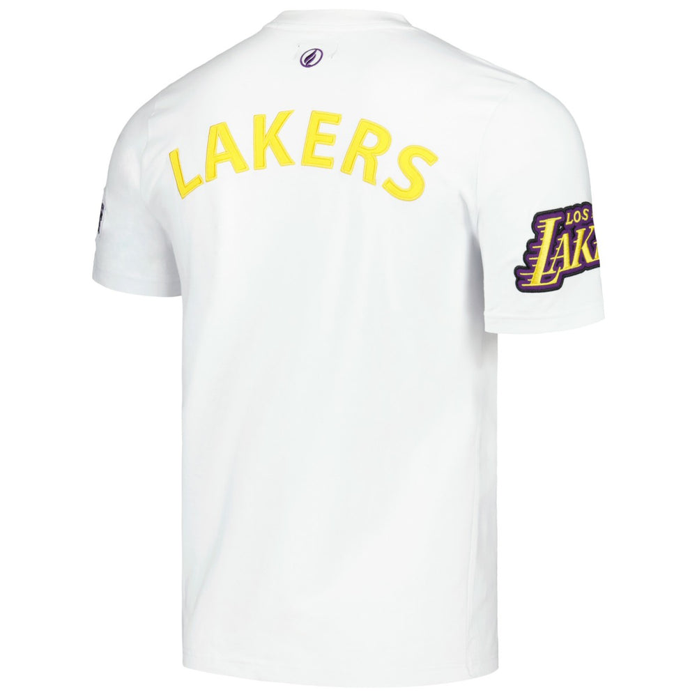 Los Angeles Lakers FISLL Unisex Heritage Crest T-Shirt White - NBA