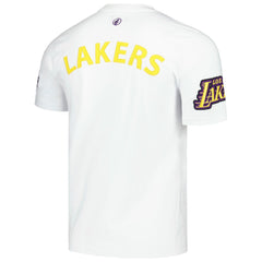Los Angeles Lakers FISLL Unisex Heritage Crest T-Shirt White - NBA