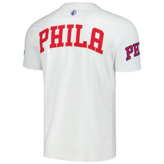 Philadelphia 76ers FISLL Unisex Heritage Crest T-Shirt White - NBA