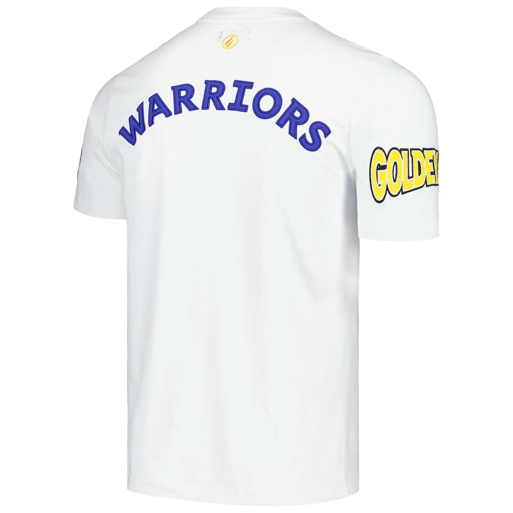 Golden State Warriors FISLL Unisex Heritage Crest T-Shirt White - NBA