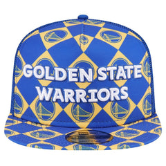 Golden State Warriors Seeing Diamonds A-Frame Trucker 9FIFTY Snapback Hat Royal - NBA