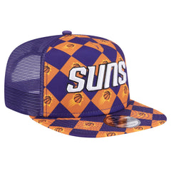 Phoenix Suns Seeing Diamonds A-Frame Trucker 9FIFTY Snapback Hat Purple - NBA