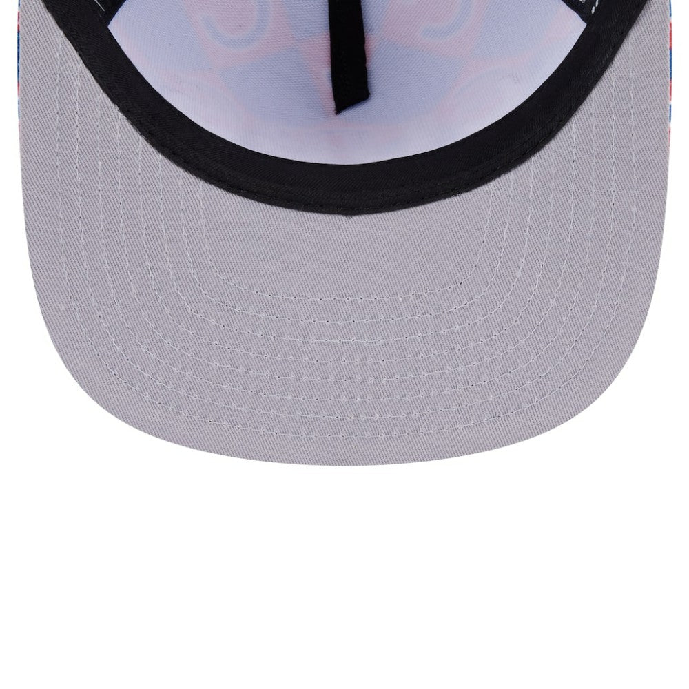 Chicago Cubs New Era Seeing Diamonds A-Frame Trucker 9FIFTY Snapback Hat - MLB