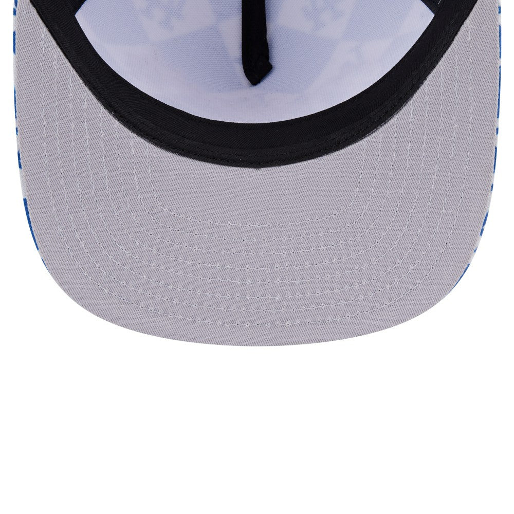 Los Angeles Dodgers New Era Seeing Diamonds A-Frame Trucker 9FIFTY Snapback Hat - MLB