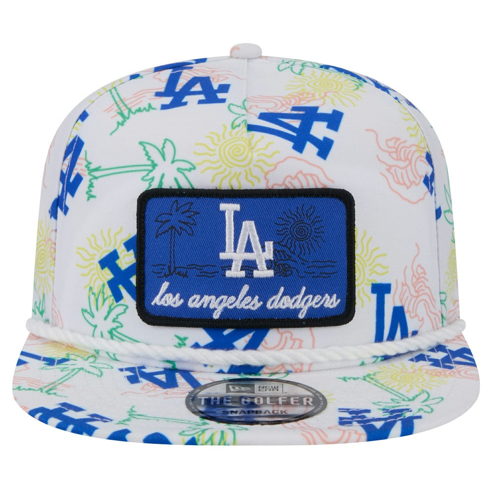 Los Angeles Dodgers New Era Islander Golfer Snapback Hat - MLB