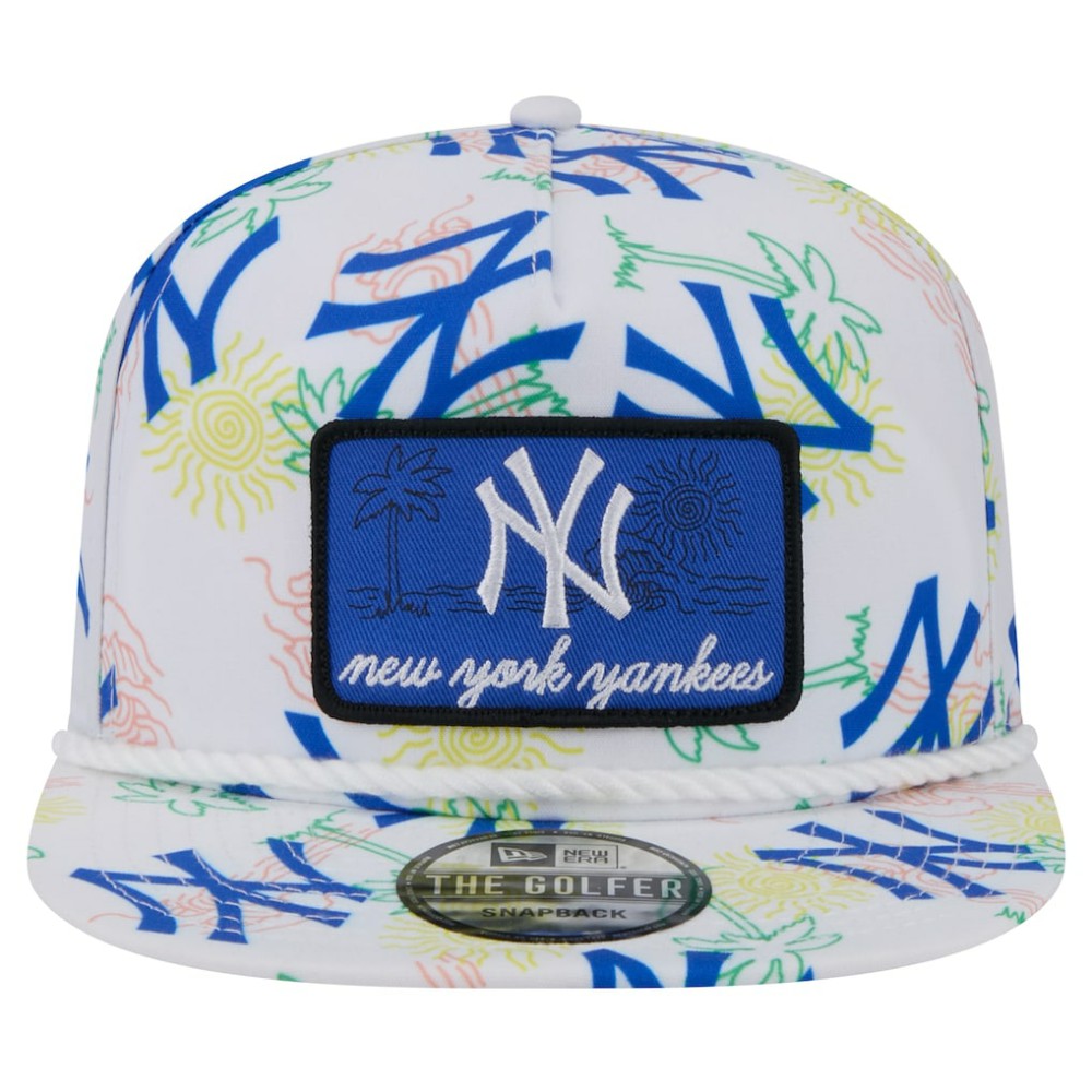 New York Yankees New Era Islander Golfer Snapback Hat - MLB