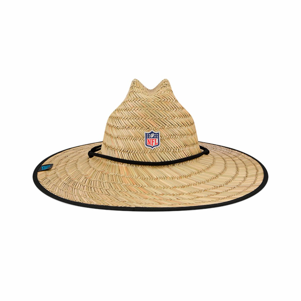 Carolina Panthers New Era NFL Training Camp Straw Lifeguard Hat Natural | NFL