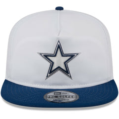 Dallas Cowboys New Era 2024 NFL Training Camp Golfer Snapback Hat White/Navy | NFL
