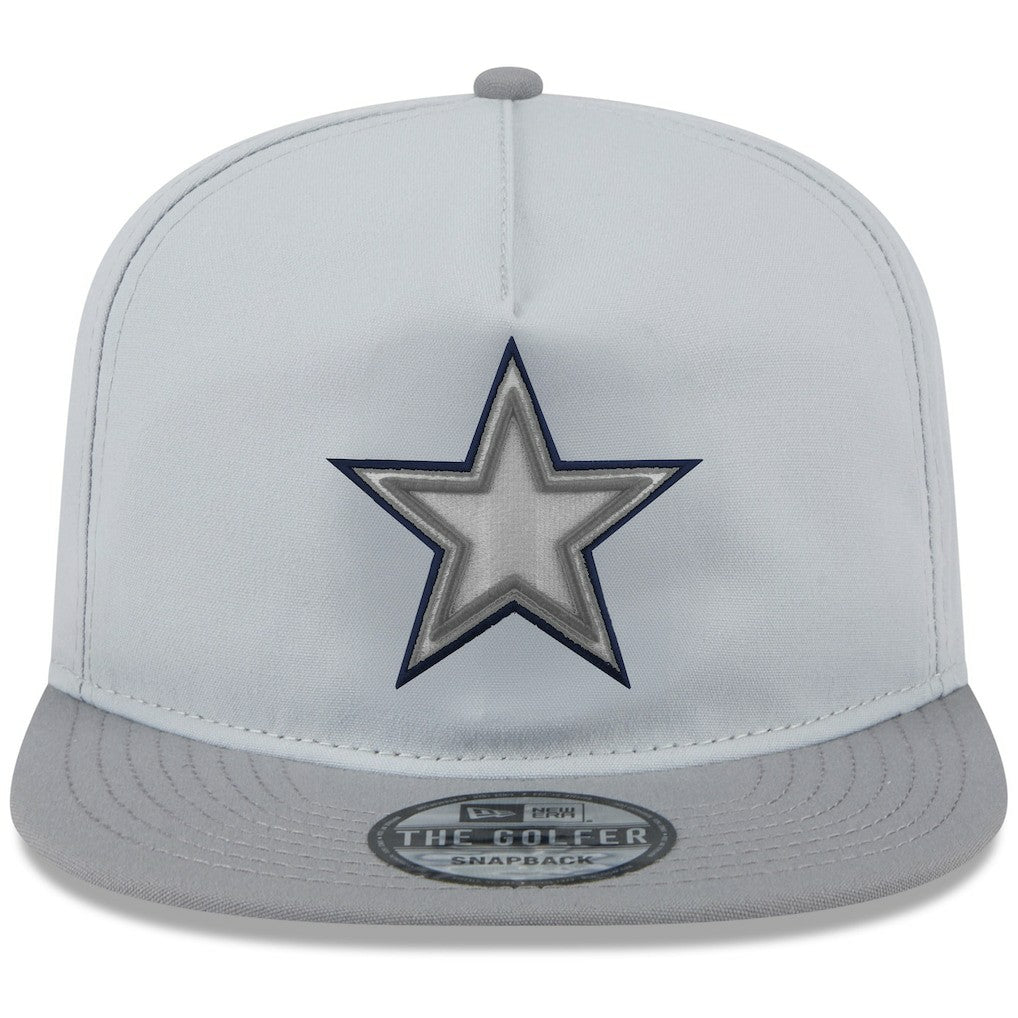 Dallas Cowboys New Era 2024 NFL Training Camp Golfer Snapback Hat Gray | NFL