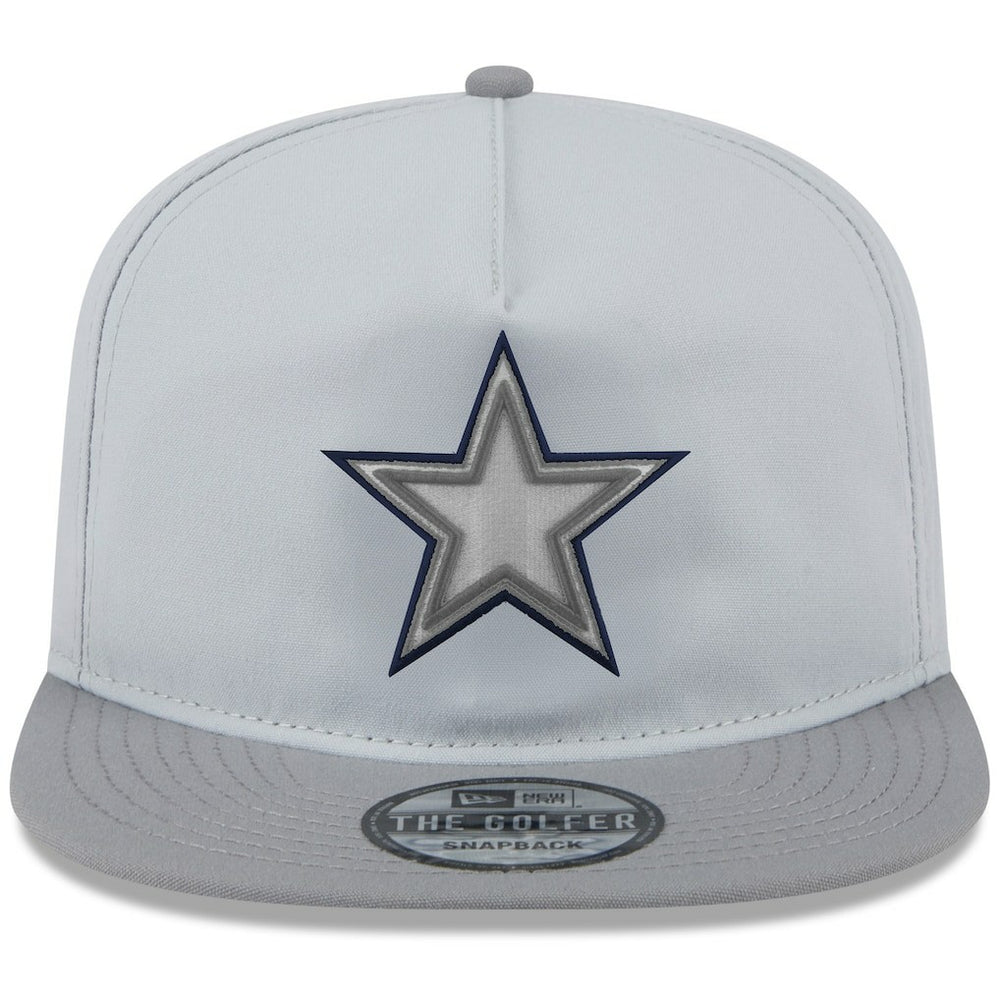 Dallas Cowboys New Era 2024 NFL Training Camp Golfer Snapback Hat Gray | NFL