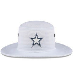 Dallas Cowboys New Era 2024 NFL Training Camp Panama Bucket Hat White | NFL