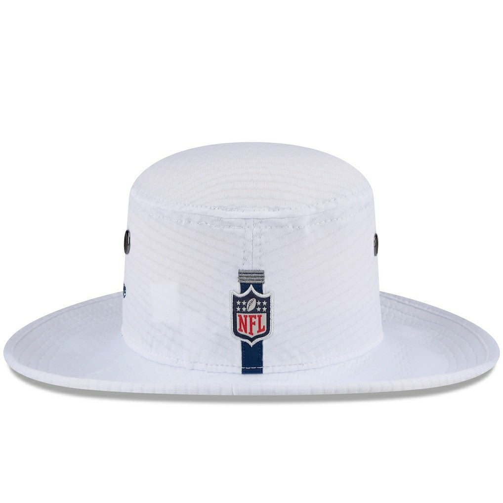 Dallas Cowboys New Era 2024 NFL Training Camp Panama Bucket Hat White | NFL