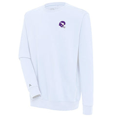 Minnesota Vikings Antigua Victory Crewneck Pullover Sweatshirt White | NFL
