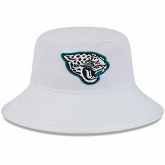 Jacksonville Jaguars New Era Youth 2024 NFL Training Camp Bucket Hat White | NFL