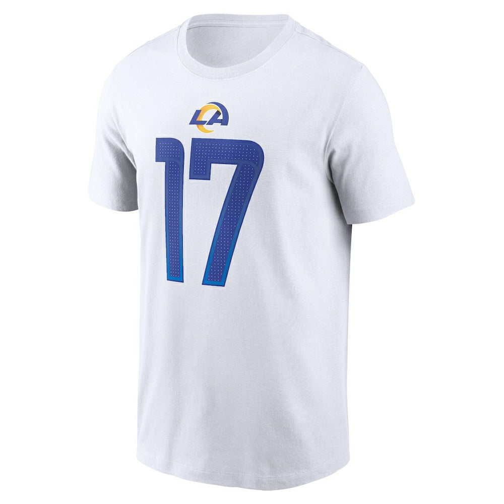 Puka Nacua Los Angeles Rams Player Name & Number T-Shirt White | Nike for Sale
