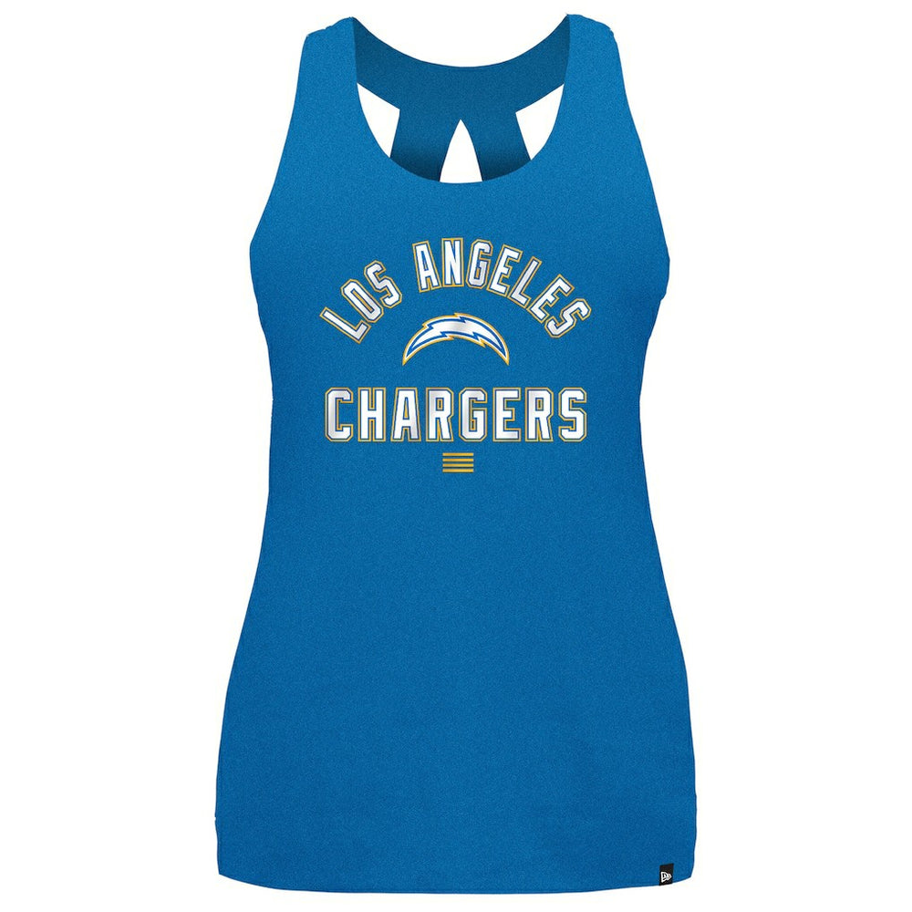 Los Angeles Chargers New Era Women's 2024 NFL Training Camp Tank Top Powder Blue | NFL