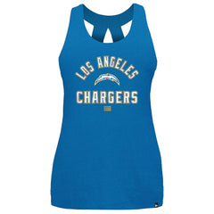 Los Angeles Chargers New Era Women's 2024 NFL Training Camp Tank Top Powder Blue | NFL