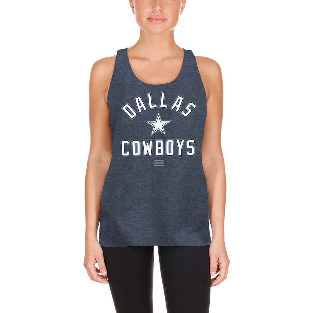 Dallas Cowboys New Era Women's 2024 NFL Training Camp Tank Top Navy | NFL