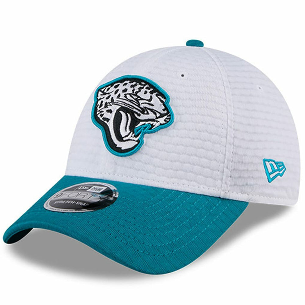 Jacksonville Jaguars New Era 2024 NFL Training Camp 9FORTY Adjustable Hat White/Teal | NFL
