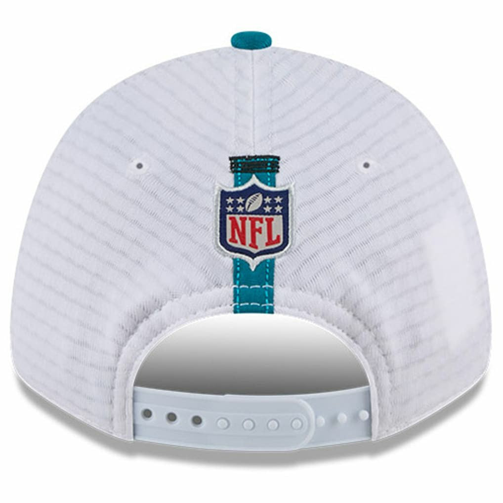 Jacksonville Jaguars New Era 2024 NFL Training Camp 9FORTY Adjustable Hat White/Teal | NFL