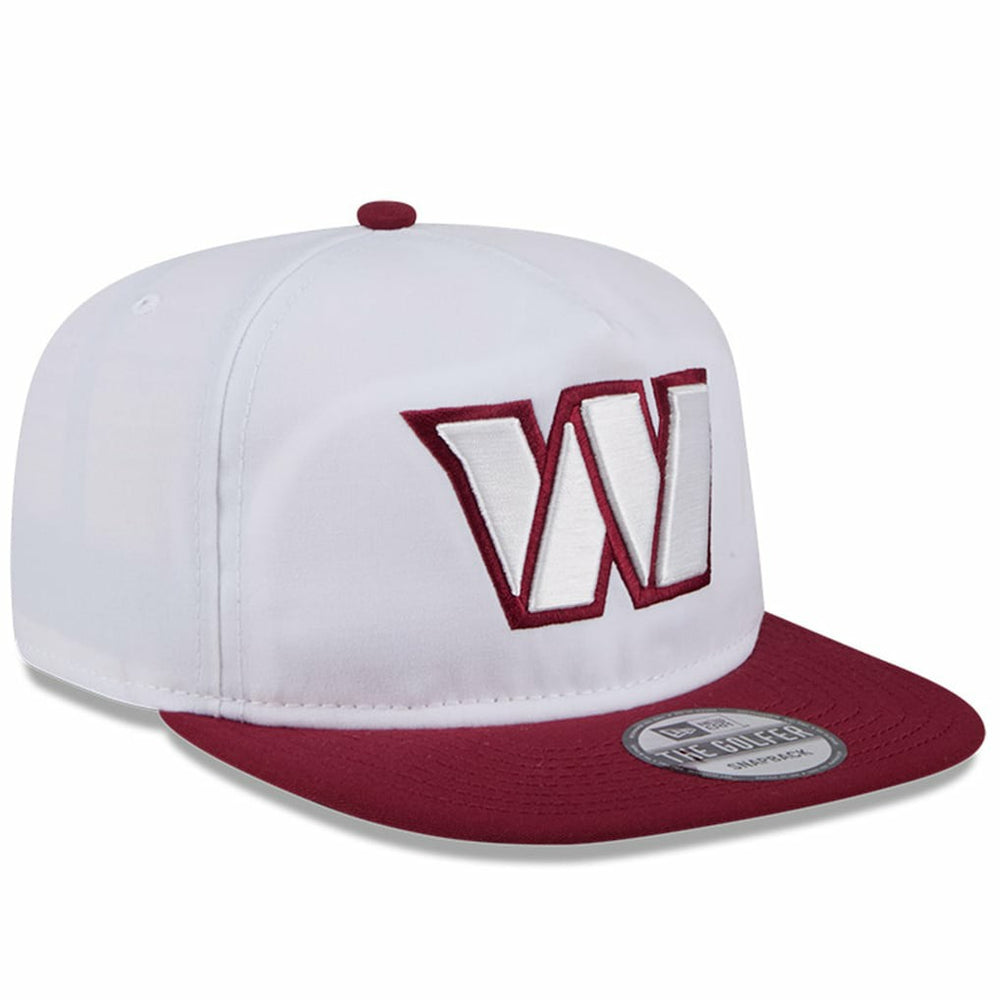 Washington Commanders New Era 2024 NFL Training Camp Golfer Snapback Hat White/Burgundy | NFL