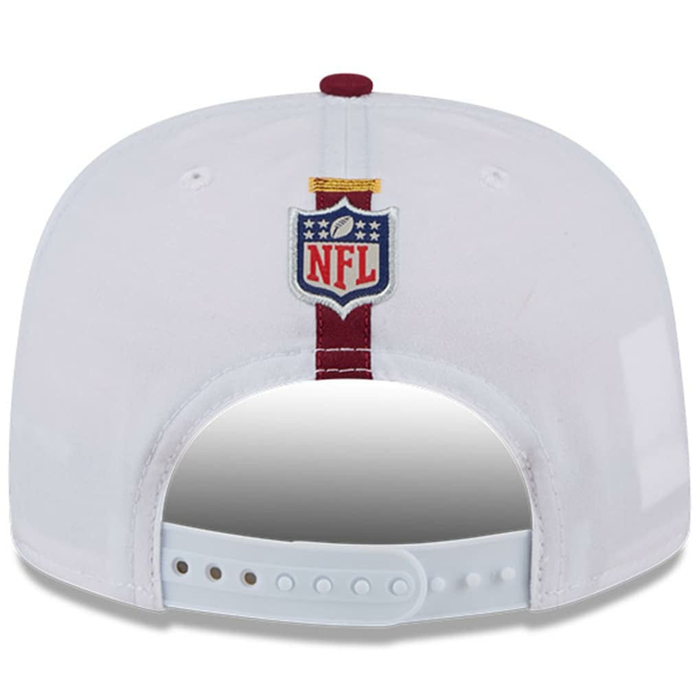 Washington Commanders New Era 2024 NFL Training Camp Golfer Snapback Hat White/Burgundy | NFL