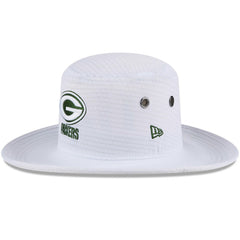 Green Bay Packers New Era 2024 NFL Training Camp Panama Bucket Hat White | NFL