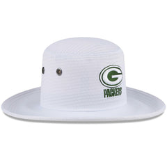 Green Bay Packers New Era 2024 NFL Training Camp Panama Bucket Hat White | NFL