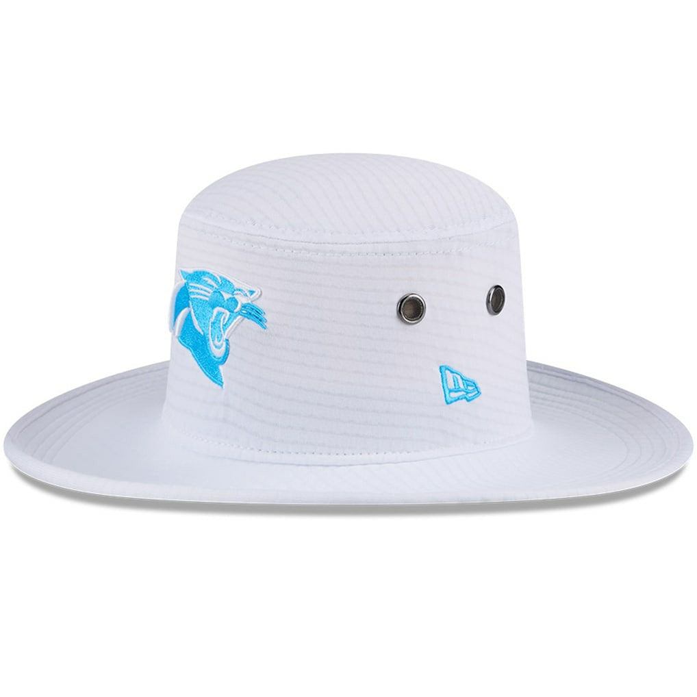 Carolina Panthers New Era 2024 NFL Training Camp Panama Bucket Hat White | NFL