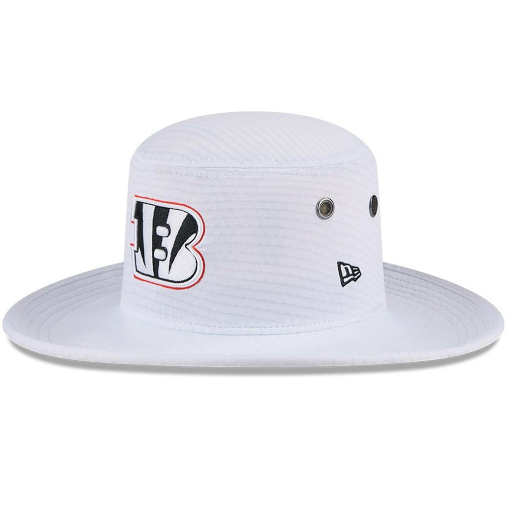 Cincinnati Bengals New Era 2024 NFL Training Camp Panama Bucket Hat White | NFL