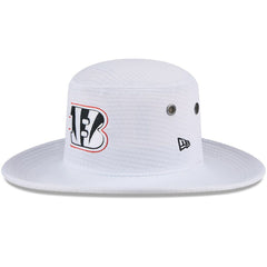 Cincinnati Bengals New Era 2024 NFL Training Camp Panama Bucket Hat White | NFL