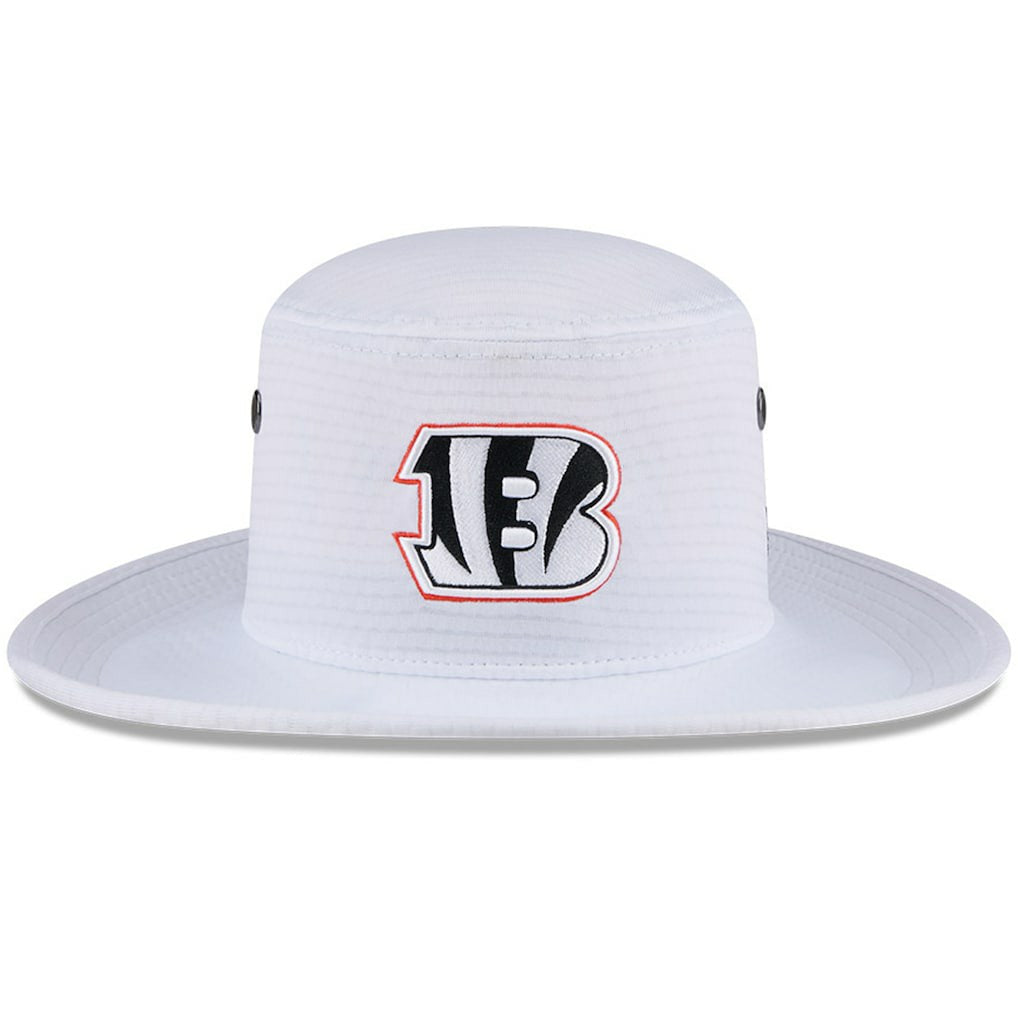 Cincinnati Bengals New Era 2024 NFL Training Camp Panama Bucket Hat White | NFL